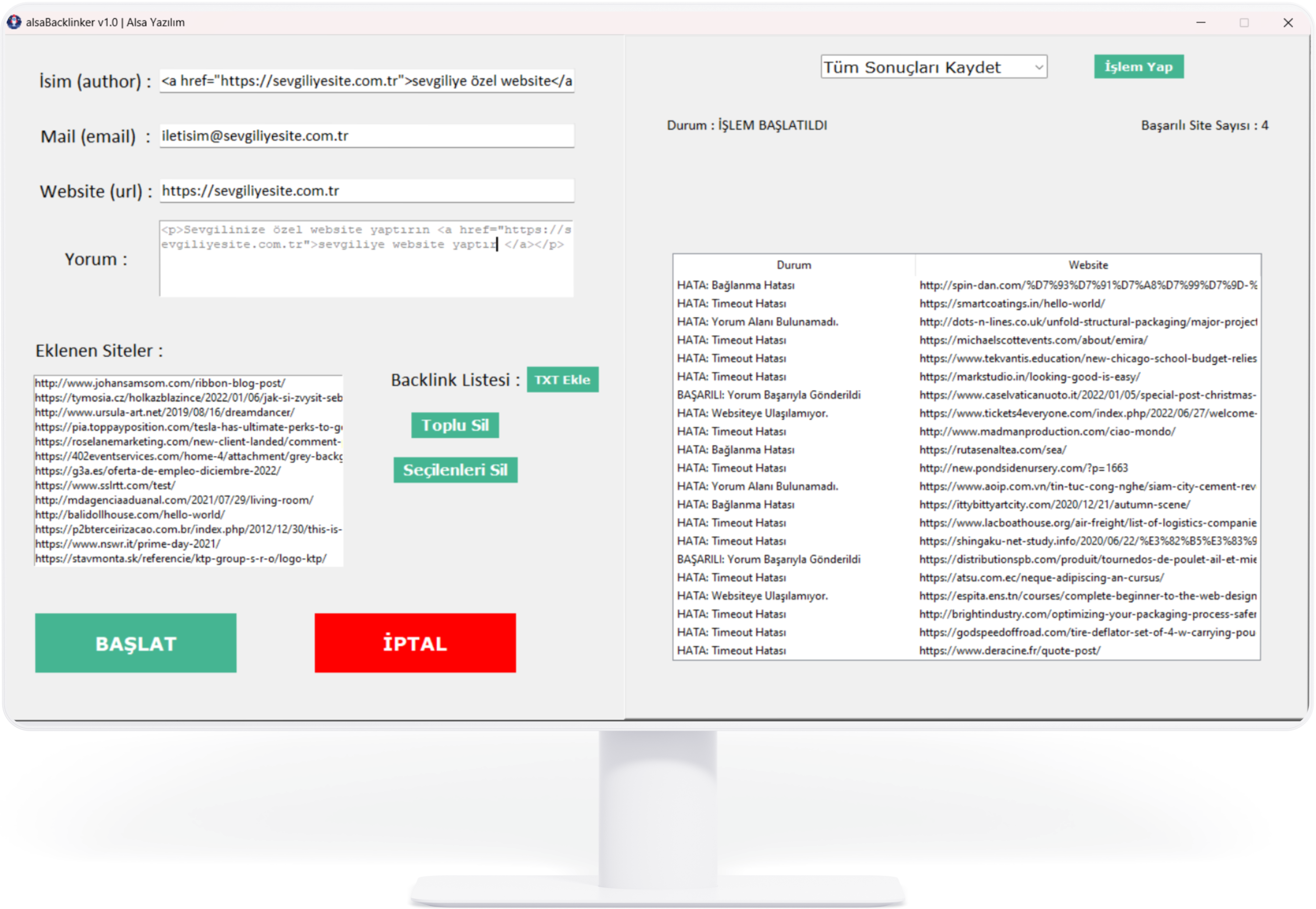 Backlink Botu
